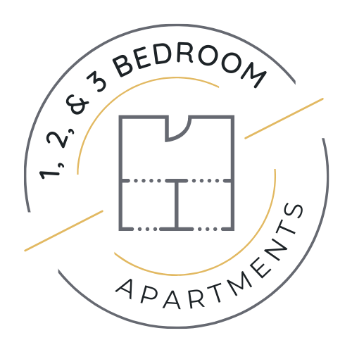 1, 2, & 3 Bedroom apartments