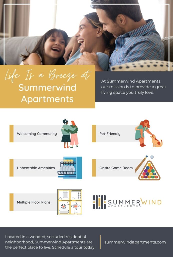 Life Is a Breeze at Summerwind Apartments Infographic