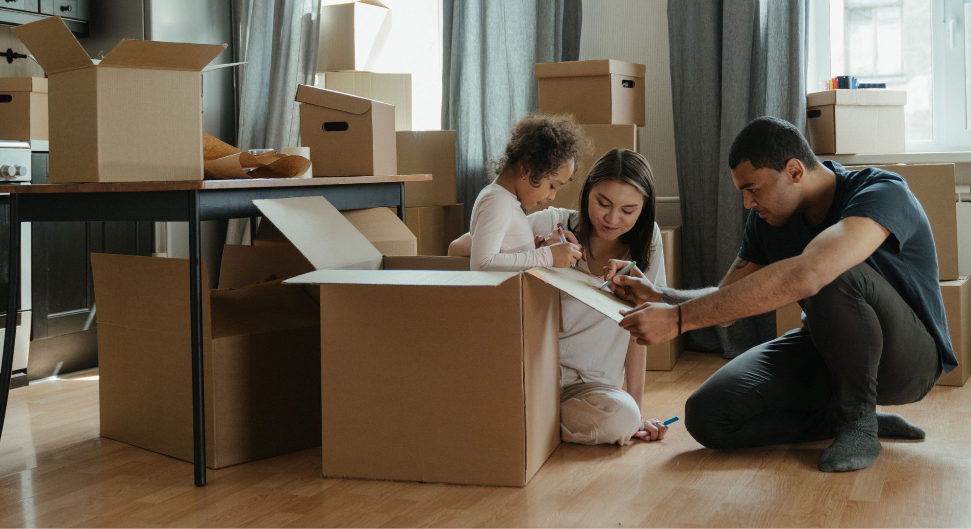 family moving in